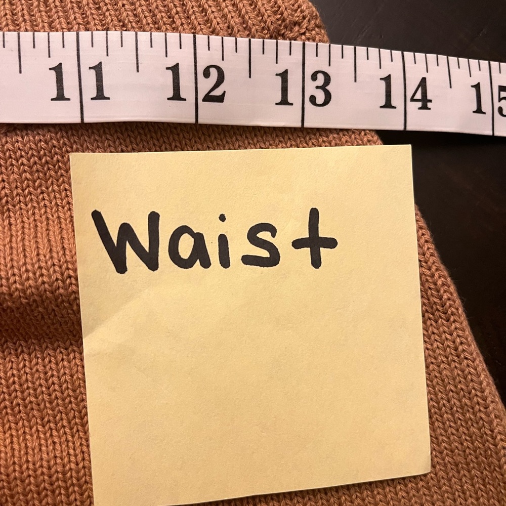 Urban Outfitters Lumiere Women's Slip-Into Knitted Brown Shorts SZ S - Picture 9 of 12